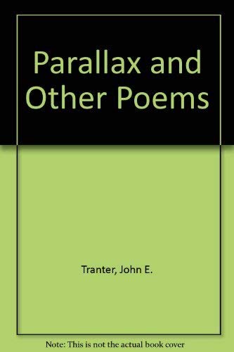 Imagen de archivo de Parallax and Other Poems a la venta por Sumter Books (Manly, Inc.)