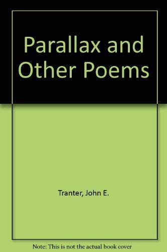 Stock image for Parallax and Other Poems for sale by Sumter Books (Manly, Inc.)