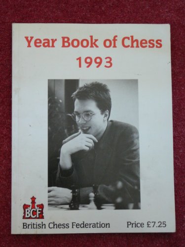 Imagen de archivo de Year Book of Chess 1993 a la venta por MusicMagpie