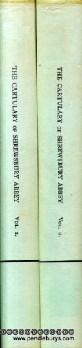 The Cartulary of Shrewsbury Abbey. 2 volumes.