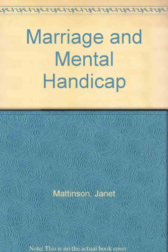9780901882127: Marriage and Mental Handicap