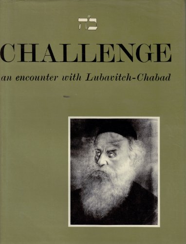 Imagen de archivo de Challenge: an encounter with Lubavitch-Chabad a la venta por ThriftBooks-Dallas