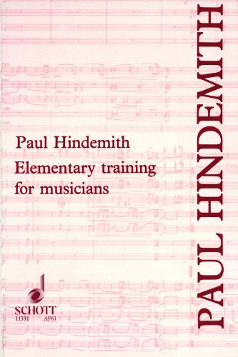 Beispielbild fr Elementary_Training_For_Musicians zum Verkauf von Eat My Words Books