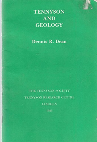 9780901958211: Tennyson and geology (Tennyson Society monographs)