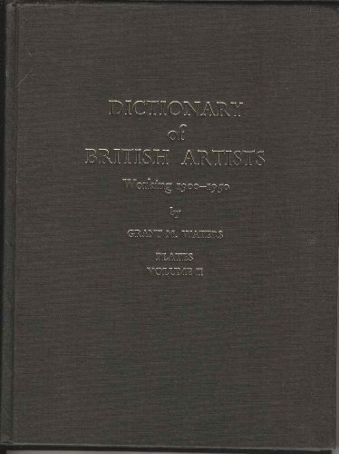 Dictionary of British Artists, Working 1900-1950, Volume II Plates