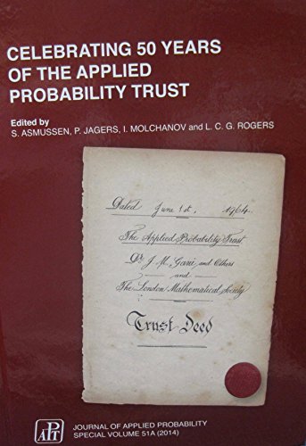 Imagen de archivo de Celebrating 50 Years of the Applied Probability Trust a la venta por Zubal-Books, Since 1961