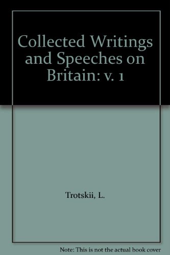 Beispielbild fr Collected Writings and Speeches on Britain, Vol. 1 zum Verkauf von HALCYON BOOKS