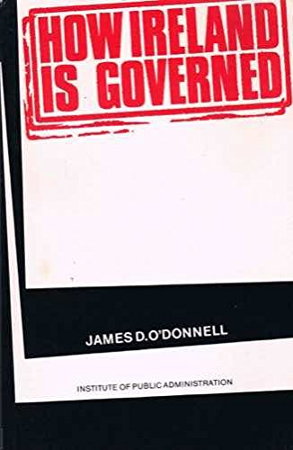 Imagen de archivo de How Ireland is Governed a la venta por WorldofBooks