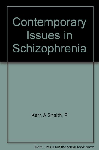 Beispielbild fr Contemporary Issues in Schizophrenia zum Verkauf von Anybook.com