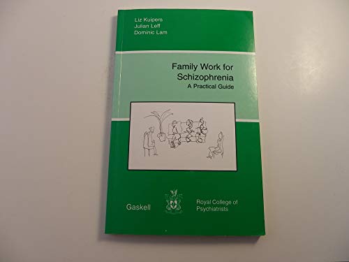 Beispielbild fr Family Work for Schizophrenia: A Practical Guide zum Verkauf von AwesomeBooks