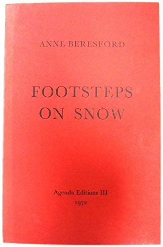 Stock image for Footsteps on snow (Agenda editions) for sale by Arundel Books