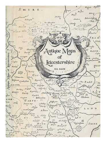 Stock image for Antique Maps of Leicestershire for sale by Lincolnshire Old Books