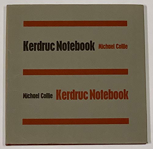 Kerdruc Notebook (9780902591097) by Collie, Michael