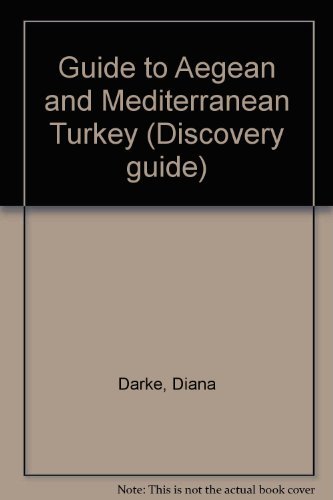 9780902743700: Guide to Aegean and Mediterranean Turkey [Lingua Inglese]