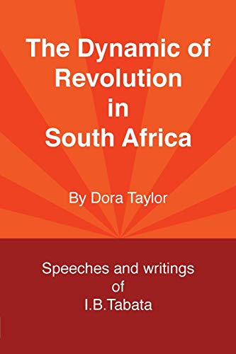 Imagen de archivo de The Dynamic of Revolution in South Africa a la venta por Blackwell's