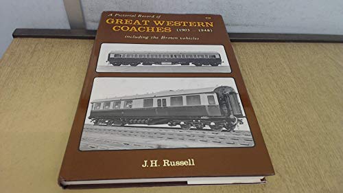 Stock image for A Pictorial Record of Great Western Coaches including the Brown vehicles Part 2 (1903-1948) for sale by WorldofBooks