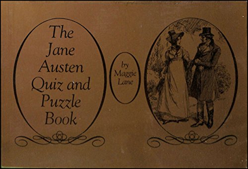 Beispielbild fr Jane Austen Quiz and Puzzle Book zum Verkauf von Better World Books: West