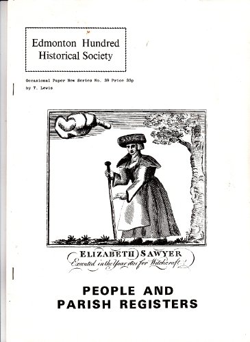 People and Parish Registers (Occasional papers: new series / Edmonton Hundred Historical Society) (9780902922341) by Tom Lewis