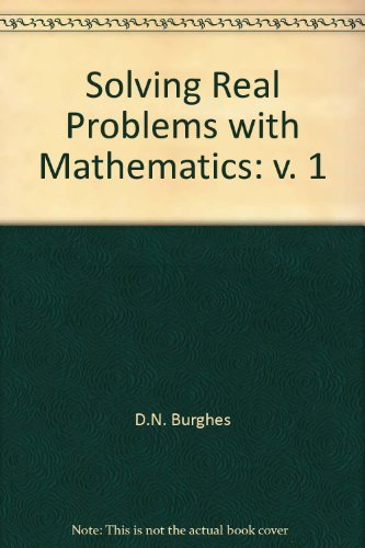 Beispielbild fr Solving Real Problems with Mathematics: v. 1 zum Verkauf von Phatpocket Limited