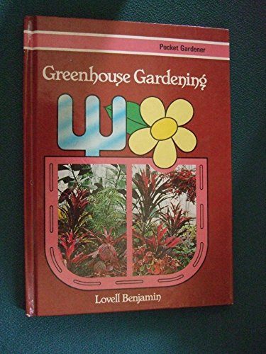 Beispielbild fr Greenhouse Gardening zum Verkauf von AwesomeBooks