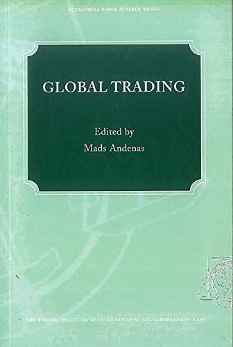 Stock image for Global Trading (Occasional Papers) for sale by Redux Books