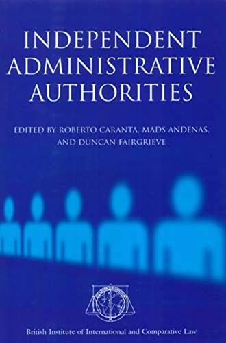 Stock image for Independent Administrative Authorities for sale by Redux Books