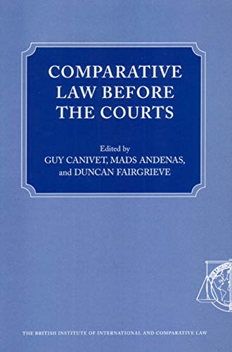 Stock image for Comparative Law before the Courts for sale by Redux Books