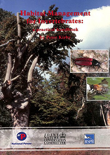9780903138550: Habitat Management for Invertebrates: A Practical Handbook