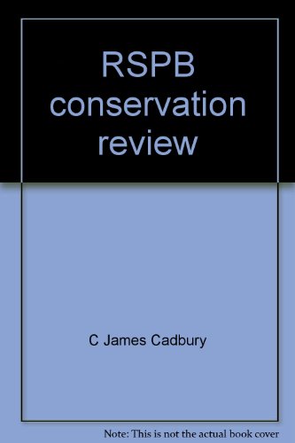 Stock image for RSPB conservation review 1992 for sale by Shore Books