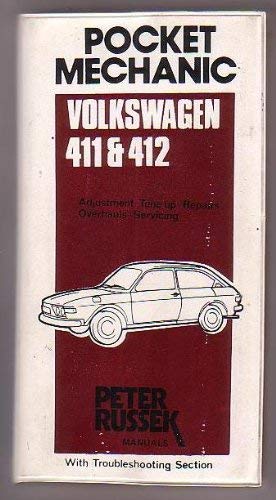 Repair Guide for Volkswagen 411 and 412 Including Fuel Injection Models (Glovebox) (9780903168816) by Russek, Peter