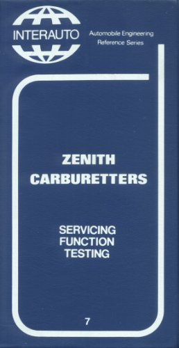 Stock image for Zenith Carburetters for sale by Armchair Motorist