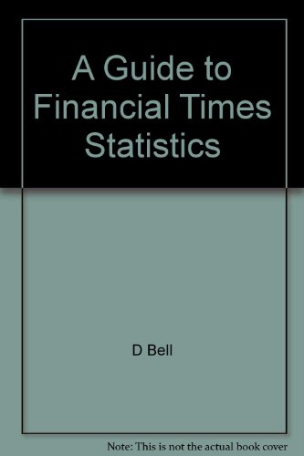 Beispielbild fr A Guide to Financial Times Statistics zum Verkauf von Anybook.com