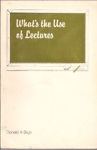 Stock image for What's the Use of Lectures? for sale by Goldstone Books