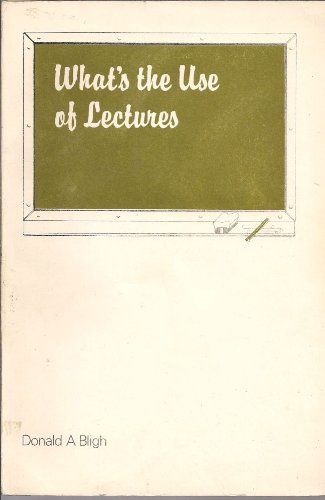 9780903275002: What's the Use of Lectures?