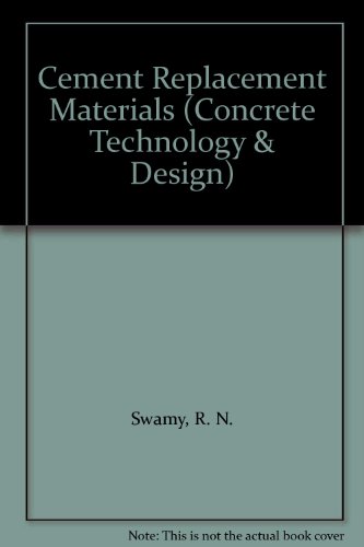 9780903384520: Cement Replacement Materials: Vol 3 (Concrete Technology