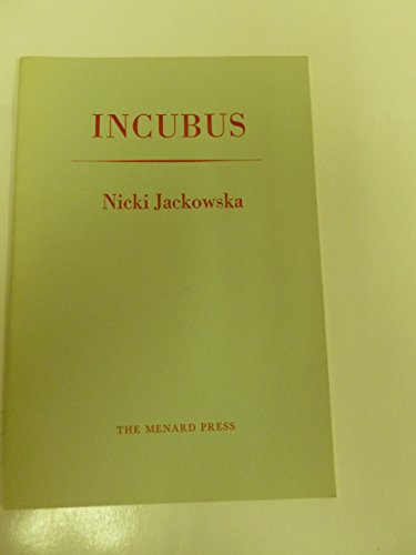 Beispielbild fr Incubus. zum Verkauf von Plurabelle Books Ltd