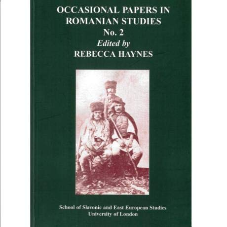 Imagen de archivo de Roumanian Studies: No. 2 (Occasional Paper) a la venta por WorldofBooks