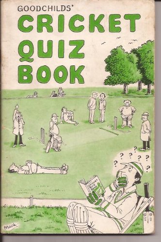 Imagen de archivo de Cricket Quiz Book Number One a la venta por Philip Emery