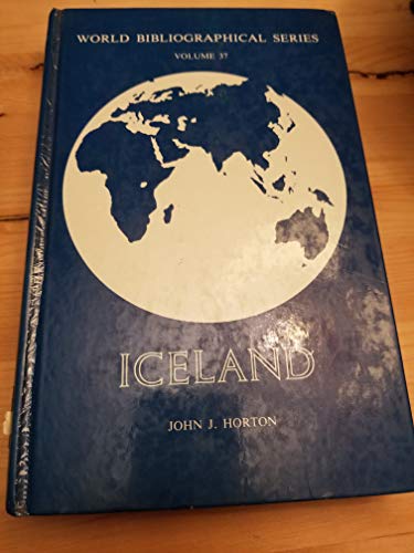 Iceland (World Bibliographical Series) (9780903450782) by Horton, John