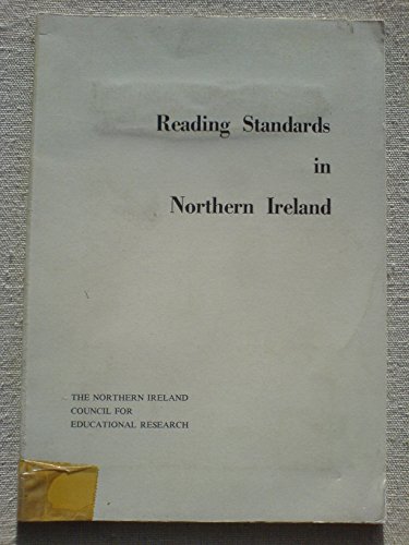 Reading Standards in Northern Ireland (9780903478021) by Wilson, John A.