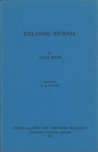 Imagen de archivo de Icelandic Journal a la venta por PBShop.store US