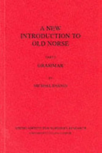 Imagen de archivo de A New Introduction to Old Norse: Part I Grammar a la venta por Suibhne's Rare and Collectible Books