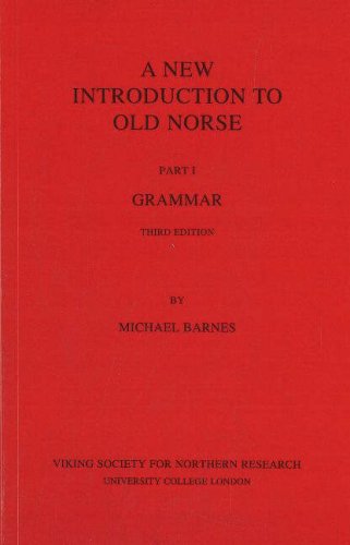 9780903521741: I Grammar: 1 (A New Introduction to Old Norse)