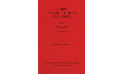 New Introduction To Old Norse (9780903521741) by Michael Barnes