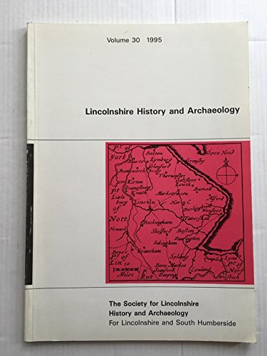 9780903582070: Lincolnshire History and Archaeology 1995