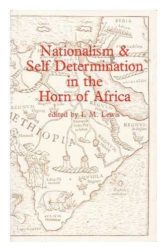 Beispielbild fr Nationalism and Self-Determination in the Horn of Africa zum Verkauf von Better World Books