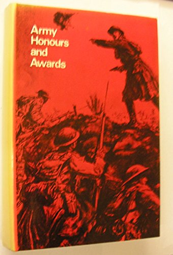 Stock image for Army Honours and Awards for sale by Balfour Books