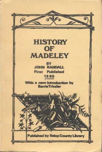 9780903802024: History of Madeley