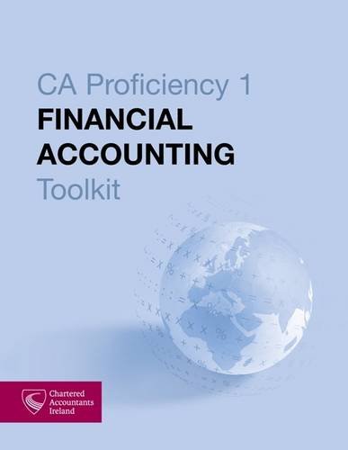 9780903854948: Financial Accounting Toolkit: CA Proficiency 1