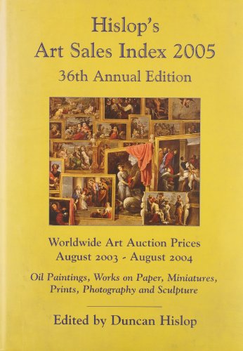 Imagen de archivo de Art Sales Index 2003/2004 a la venta por WorldofBooks